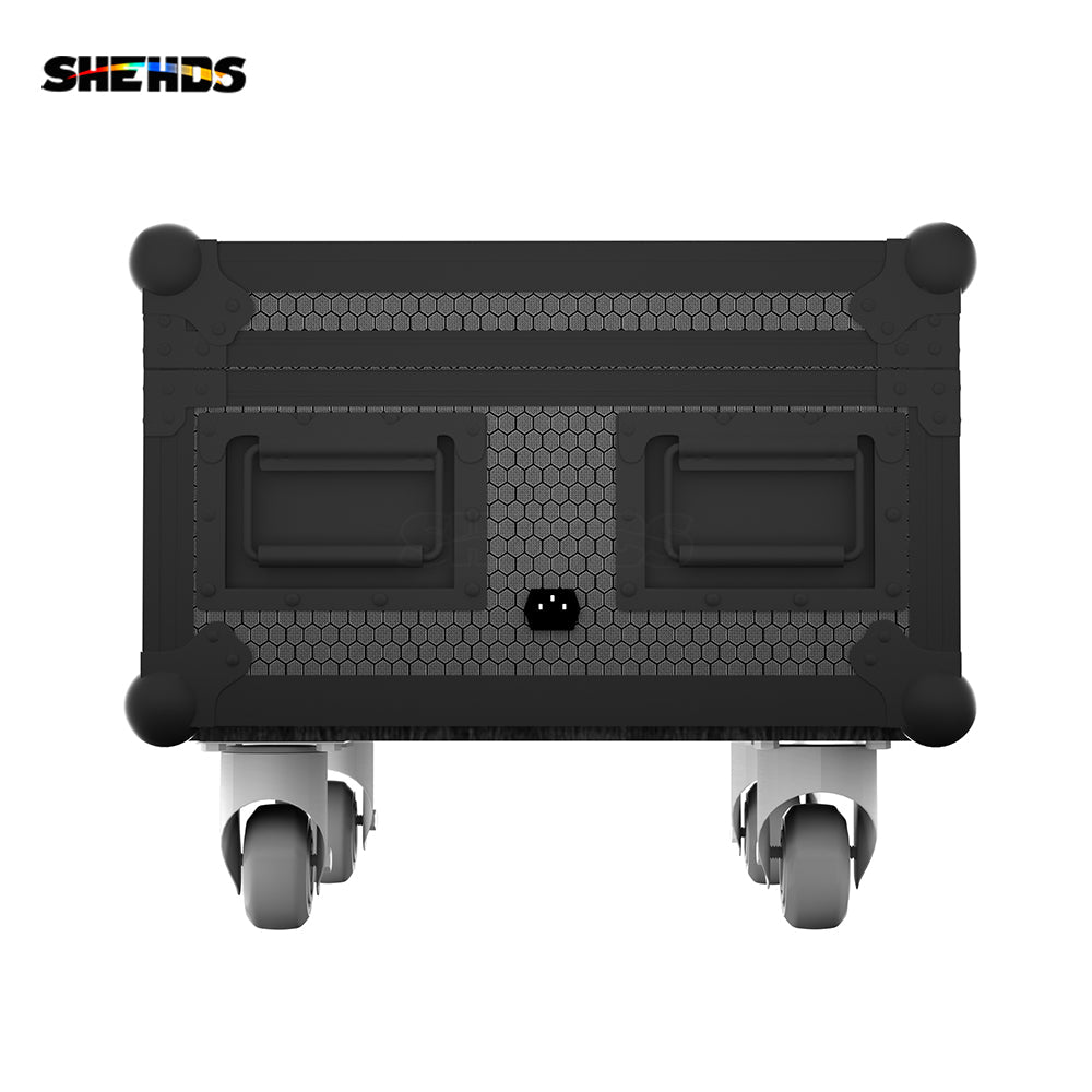 Rechargeable Flight Case(Silent Wheels) For 6/8/10 pcs 6x18W 6in1 RGBAW+UV Wireless Remote Control Wifi Battery Lighting