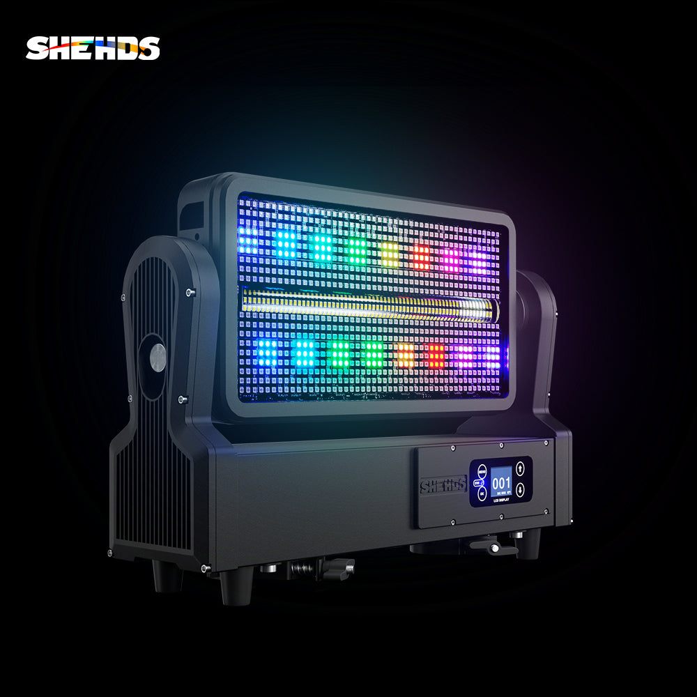 SHEHDS Waterproof Moving Head Light 1000W RGB Strobe| IP65 Outdoor Stage Lighting | For Events Club Wedding