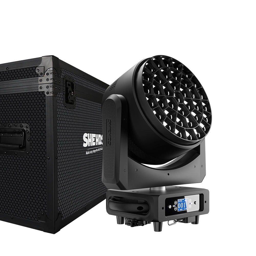 JMS WEBB LED Ultra Wash Big Bees Eyes 37x25W&40W RGBW Moving Head Light | Ultra Quiet | Wide Angle | DMX512 | For Theater,Stage, Events, Weddings