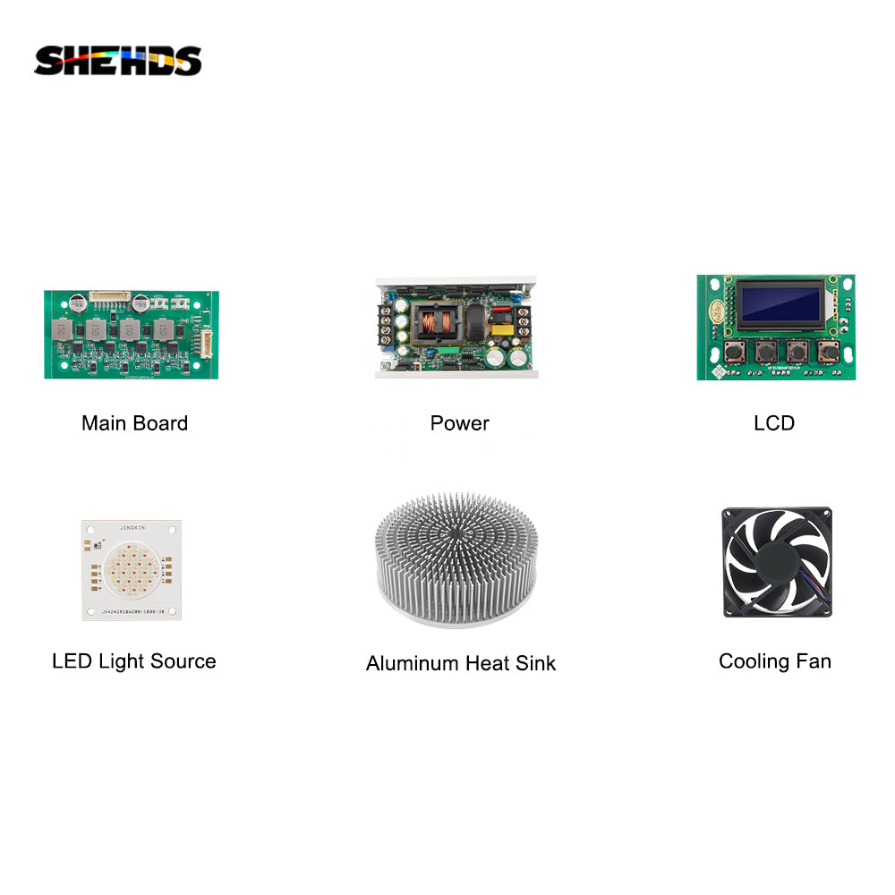 Waterproof LED Zoom&Wash COB Par 300W RGBW 4in1 Light (IP65) High Brightness for Church Theater Wedding Outdoor CORALPAR