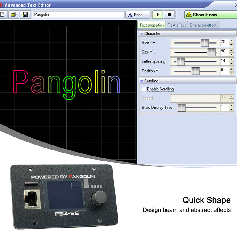 SHEHDS × Pangolin Professional Laser Control Solutions Officially licensed Seamlessly compatible