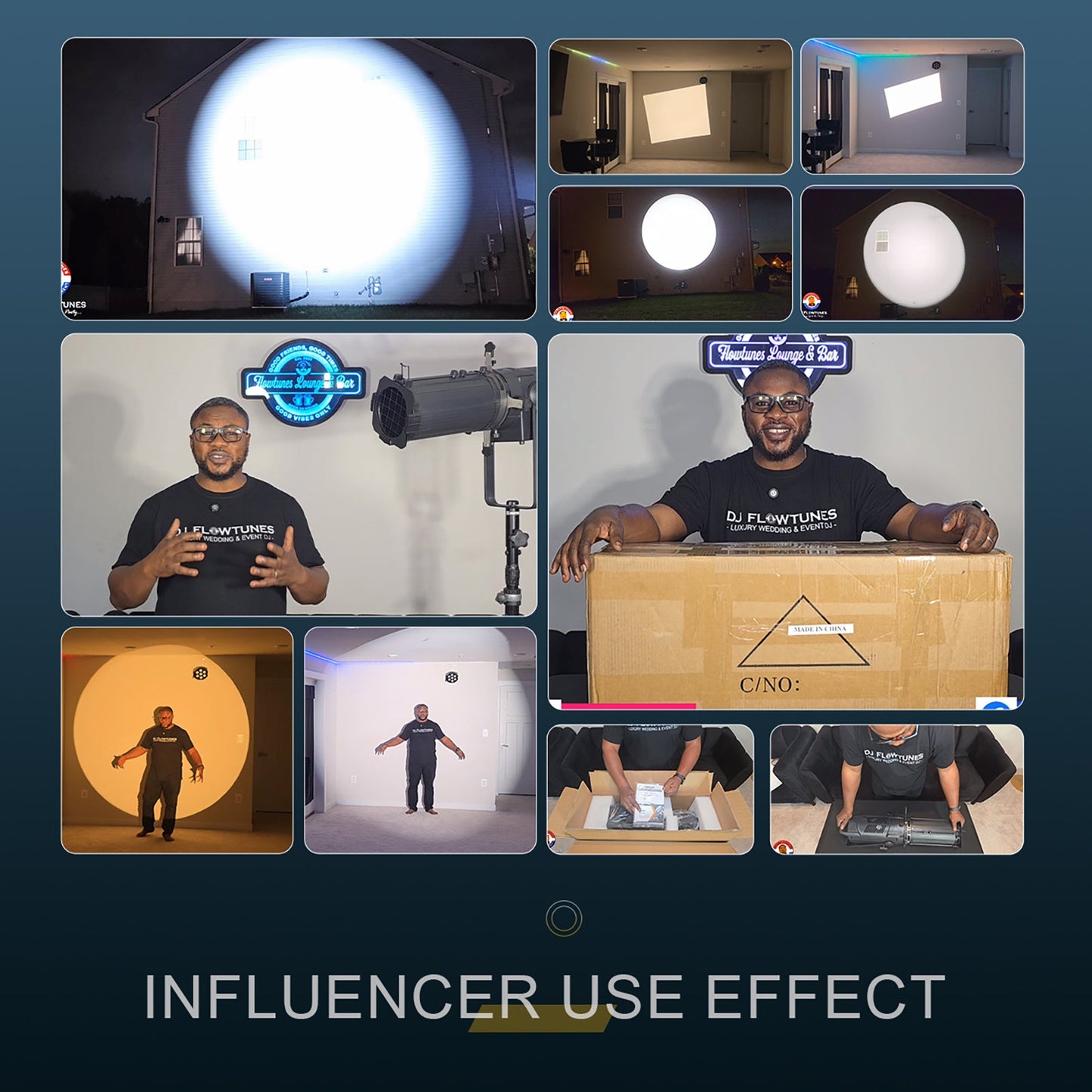 LED Optical Zoom LEKO 250W/350W LED RGBWAUV/RGBLAC/RGBW/RGBL/Warm+Cool White Profile Spotlight Four-leaf Manual Shutters Barrier Light