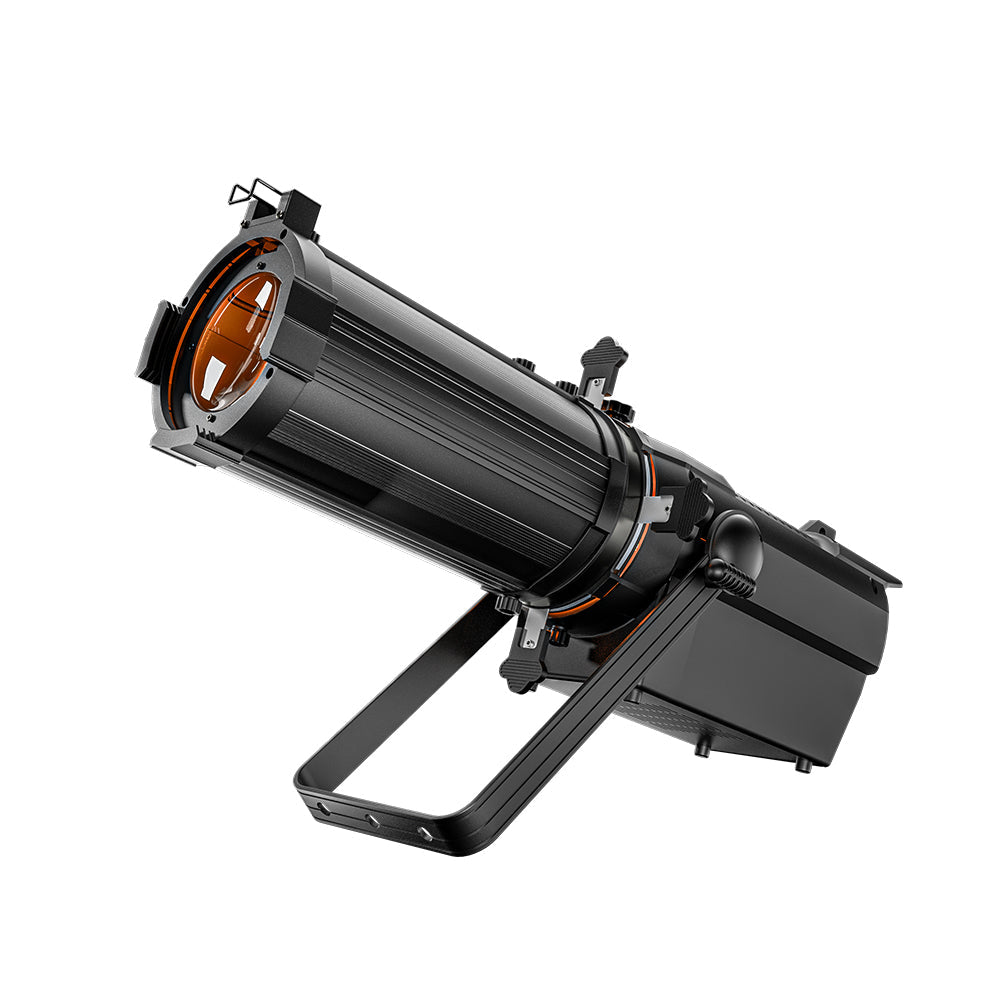 LED Optical Zoom LEKO 250W/350W LED RGBWAUV/RGBLAC/RGBW/RGBL/Warm+Cool White Profile Spotlight Four-leaf Manual Shutters Barrier Light