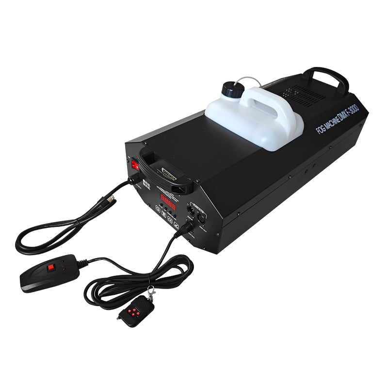 3000W Smoke Machine Fog Machine(Remote Control Wire Control DMX512 Control)