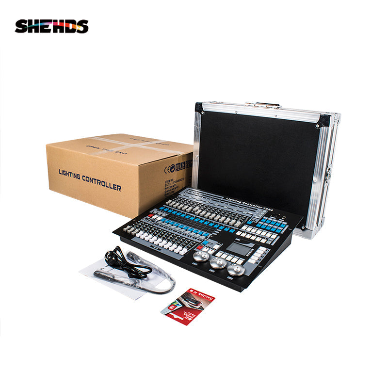 SHEHDS DMX Console 1024 Lighting Consoles Professional Stage Lights Control Equipment