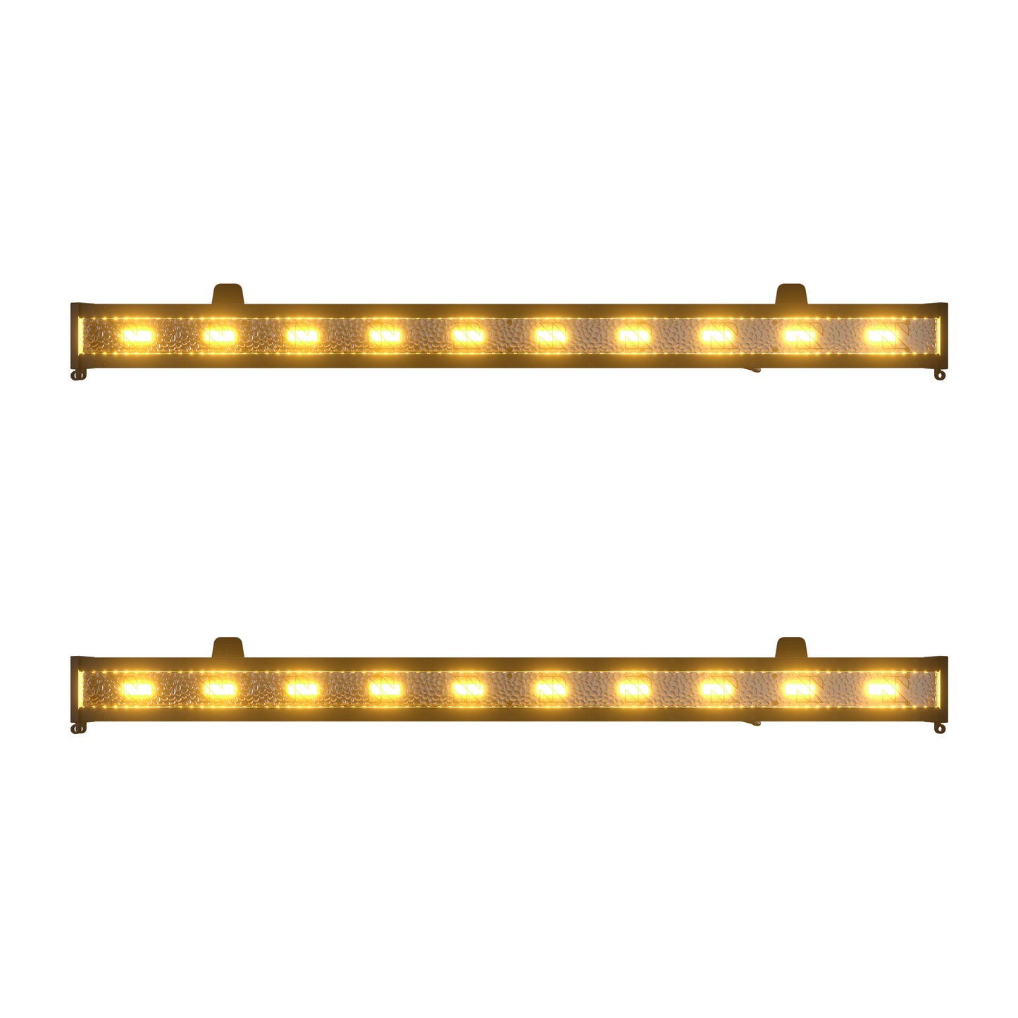 SHEHDS Waterproof LED Retro 10x20W Amber Strobe Light Zero Noise Outdoor