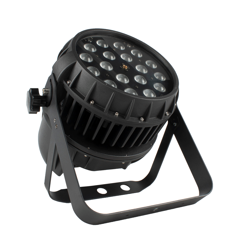 shehds ip65 waterproof led par light 18x18w