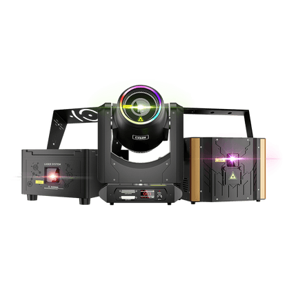 Constellaser APP Control 12W Laser Light series RGB Animation Scanner DMX512 For DJ Disco Wedding Party Concert Light Show Stage Lighting