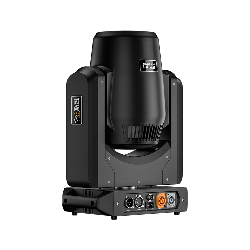 New APP Control  Constellaser 12W Moving Head Laser Light With Ring Effect For bar Concerts Walking Street
