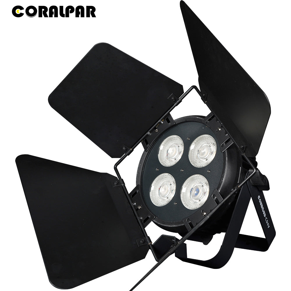 New Waterproof Aluminum alloy LED Par COB 200W Cool White + Warm White Lighting Outdoor CoralPar