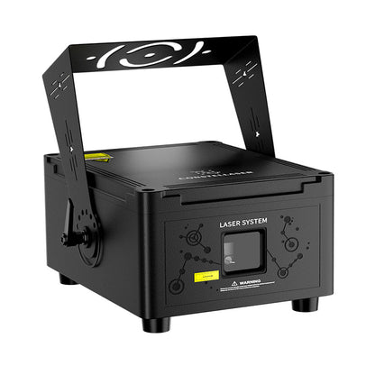 New APP Control  Constellaser Waterproof 12W RGB Scanning Pattern Animation Laser Light For Bar Concerts Performance Stage Wedding
