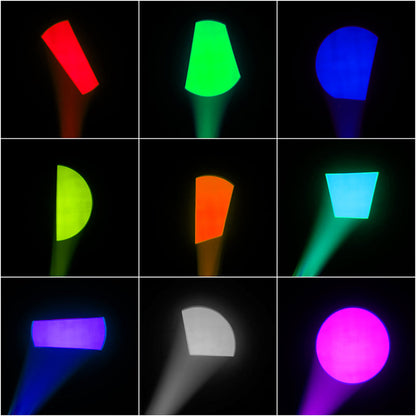 LED Optical Zoom LEKO 250W/350W LED  RGBWAUV/RGBLAC/RGBW/RGBL/Warm+Cool White Profile Spotlight Four-leaf Manual Shutters Barrier Light