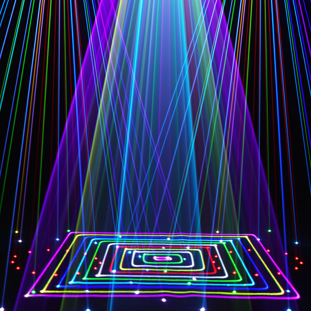 New APP Control  Constellaser 12W Moving Head Laser Light With Ring Effect For bar Concerts Walking Street