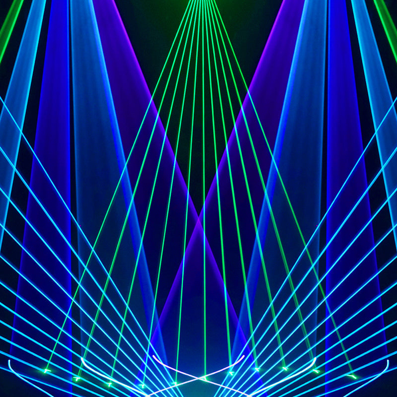 New APP Control  Constellaser Waterproof 12W RGB Scanning Pattern Animation Laser Light For Bar Concerts Performance Stage Wedding