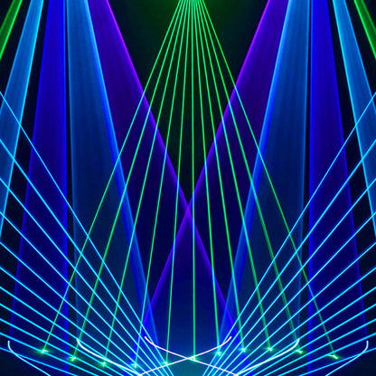 New APP Control  Constellaser Waterproof 12W RGB Scanning Pattern Animation Laser Light For Bar Concerts Performance Stage Wedding