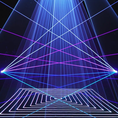 New APP Control  Constellaser 12W Moving Head Laser Light With Ring Effect For bar Concerts Walking Street