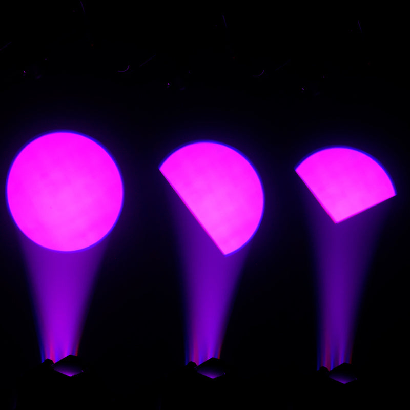 LED Optical Zoom LEKO 250W/350W LED  RGBWAUV/RGBLAC/RGBW/RGBL/Warm+Cool White Profile Spotlight Four-leaf Manual Shutters Barrier Light