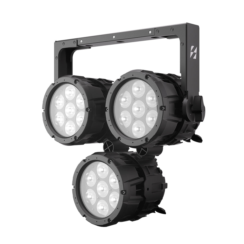 SHEHDS Waterproof 7x18W Linkable LED Par Light APP Control RGBWA+UV / RGBLAC Stage Light