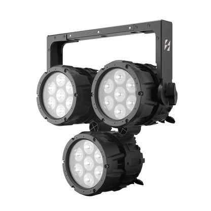 SHEHDS Waterproof 7x18W Linkable LED Par Light APP Control RGBWA+UV / RGBLAC Stage Light