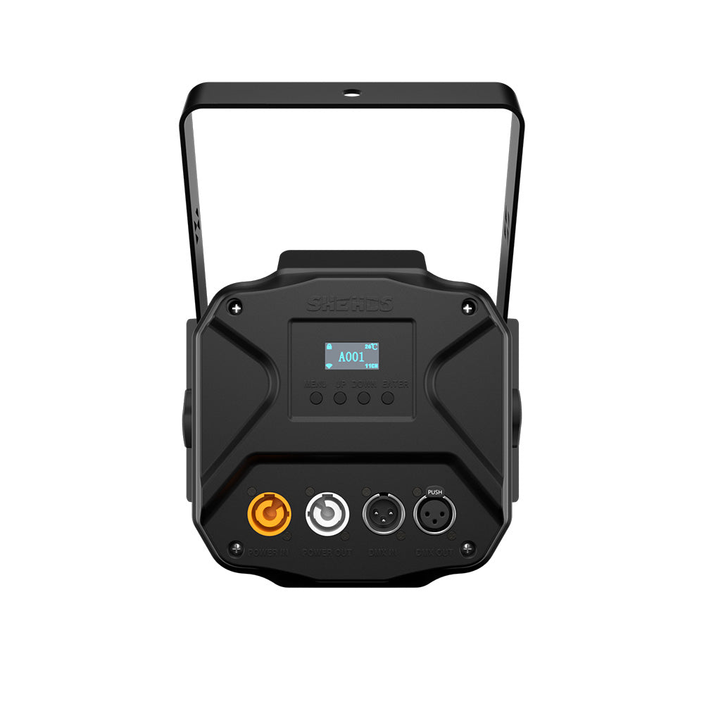 SHEHDS App Control 200W/300W COB Par Light with Barndoor Spot Zoom Stage Light