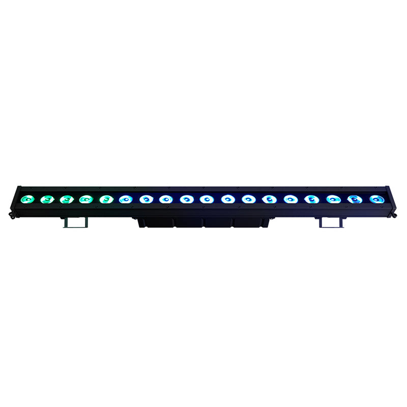 SHEHDS Waterproof LED 18x10W RGBWAUV / RGBLAC Wash Wall Light Zero Noise Outdoor