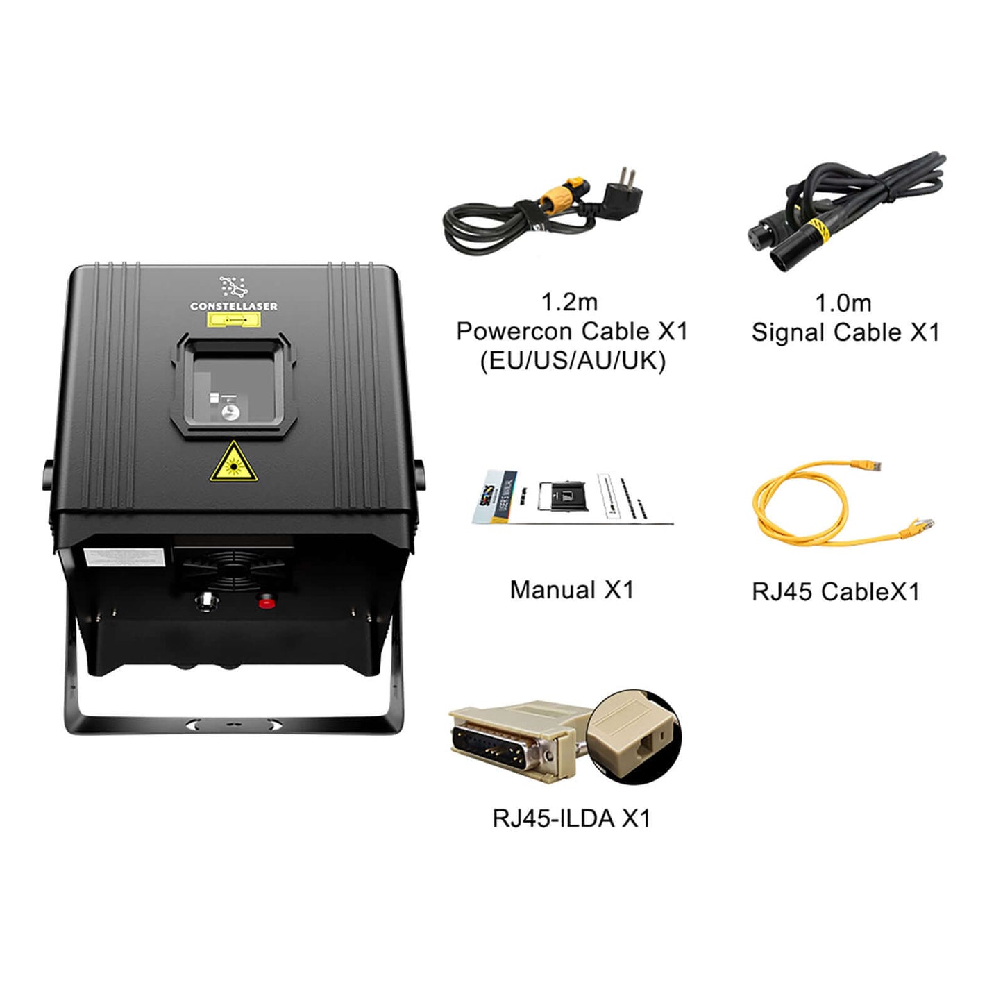 Constellaser APP Control 6W Laser Light series RGB Animation Scanner DMX512 For DJ Disco Wedding Party Concert Light Show Stage Lighting