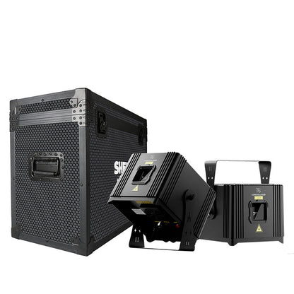 New APP Control  ConstelLaser Waterproof 6W RGB Animation Laser Light Rechargeable One piece housing touchscreens