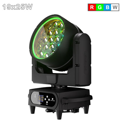 SHEHDS APP Control IP66 19 x Series LED Pixel Zoom Wash Moving Head Light