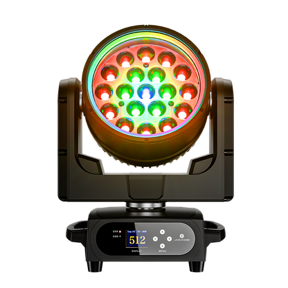 SHEHDS Waterproof LED Moving Head Light 19x15W / 20W / 25W Beam Wash Zoom IP65 Stage Lighting