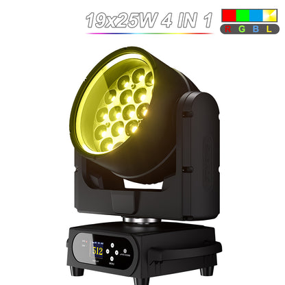 SHEHDS Waterproof LED Moving Head Light 19x15W / 20W / 25W Beam Wash Zoom IP65 Stage Lighting