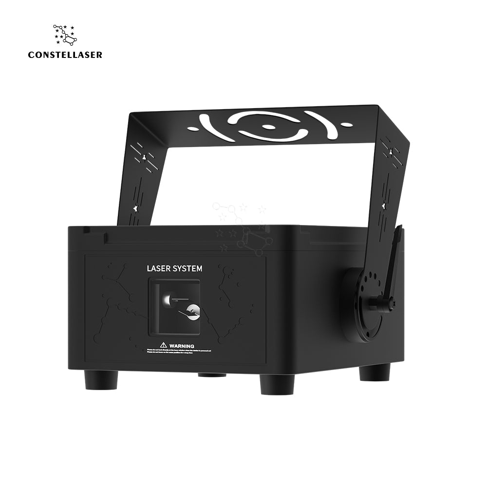 Constellaser Waterproof 12W RGB Scanning Pattern Animation Laser Light For Bar Concerts Performance Stage Wedding