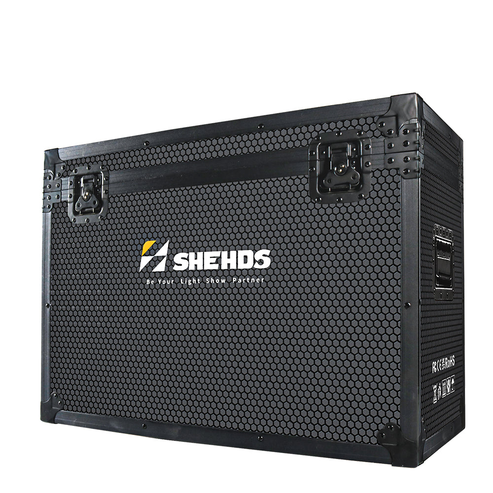 JMS WEBB Waterproof 7x40W LED Moving Head Light Beam Wash Zoom Stage Lighting