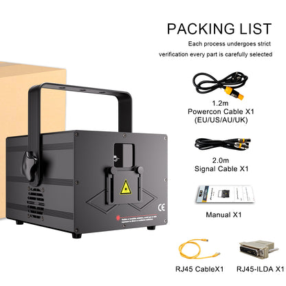 Constellaser APP Control 3W Laser Light series RGB Animation Scanner DMX512 For DJ Disco Wedding Party Concert Light Show Stage Lighting