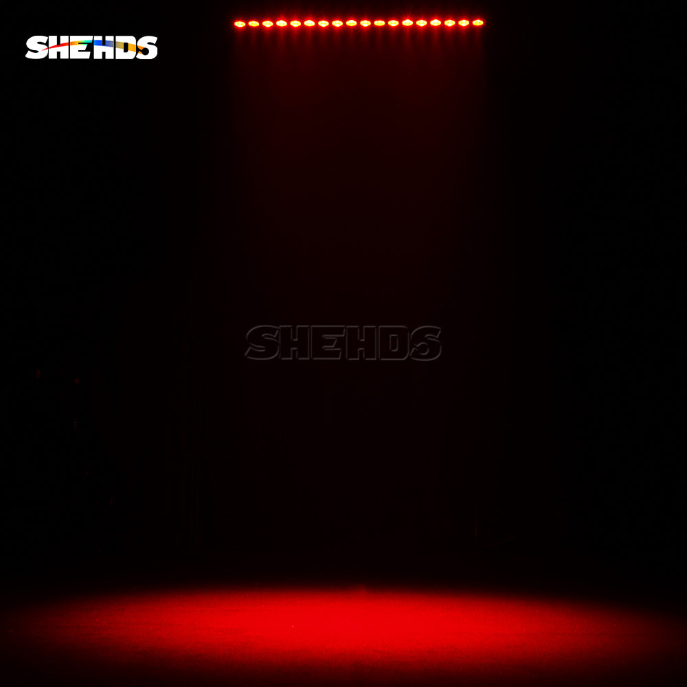 SHEHDS New Patchwork LED Wall Wash 18x18W RGBWA+UV Lighting Recirculating air path for heat dissipation Free Splicing