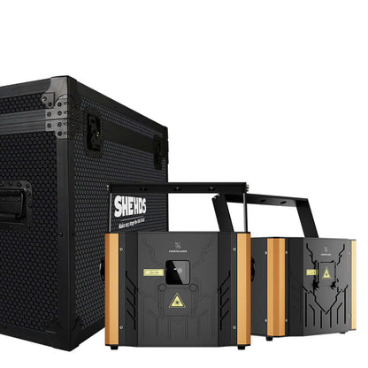 Constellaser APP Control 6W RGB Animation Semiconductor Laser Light With DMX512, ILDA & RJ45 Art Net Connector