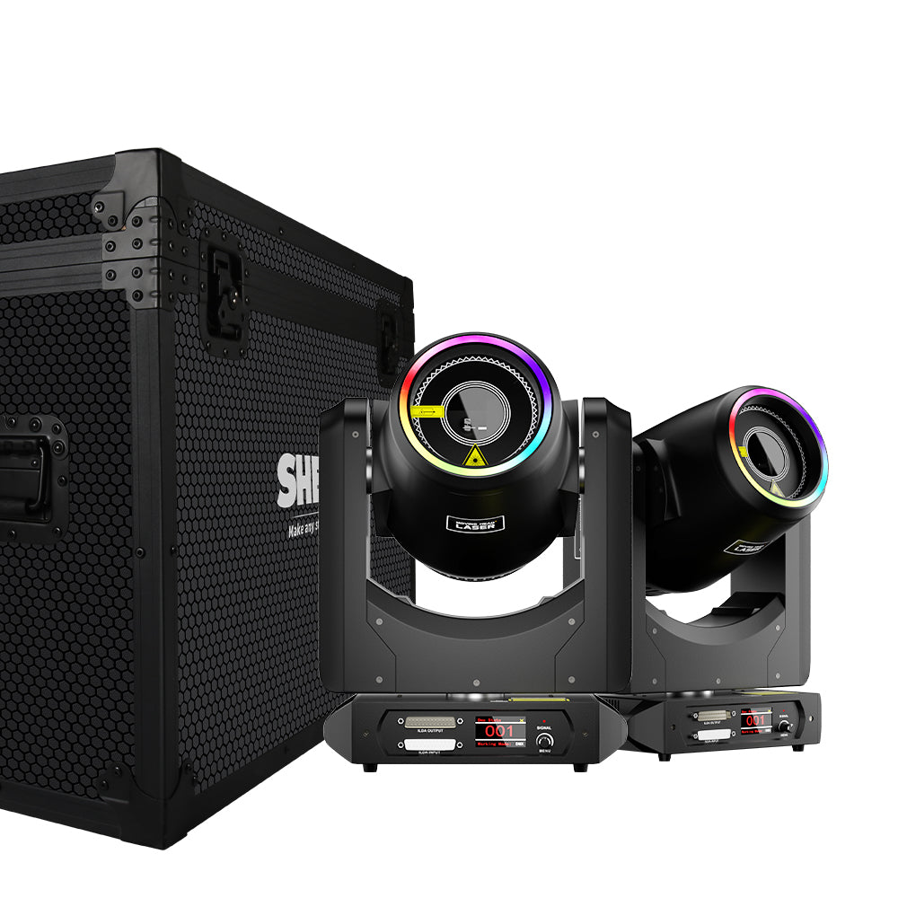 New APP Control  Constellaser 12W Moving Head Laser Light With Ring Effect For bar Concerts Walking Street