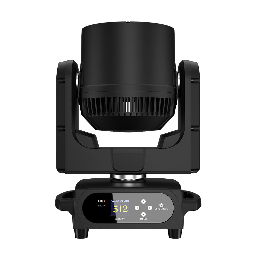 JMS WEBB Waterproof 7x40W LED Moving Head Light Beam Wash Zoom Stage Lighting