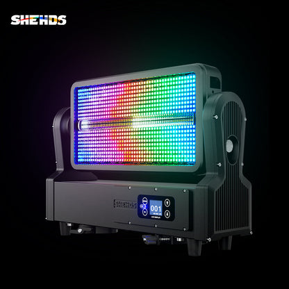 CoralPar Waterproof LED 1000W RGB Strobe Moving  Head Lighting For Wedding Club Church DJ