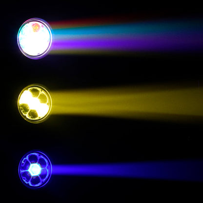 JMS WEBB Waterproof 7x40W Bee Eye Moving Head Light RGBW/RGBL/RGBLAC Zoom Wash Stage Lighting