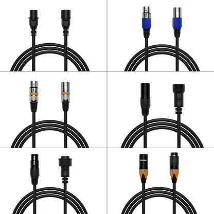 DMX Signal Cables IP65 Waterproof / Standard DMX Lighting Cables
