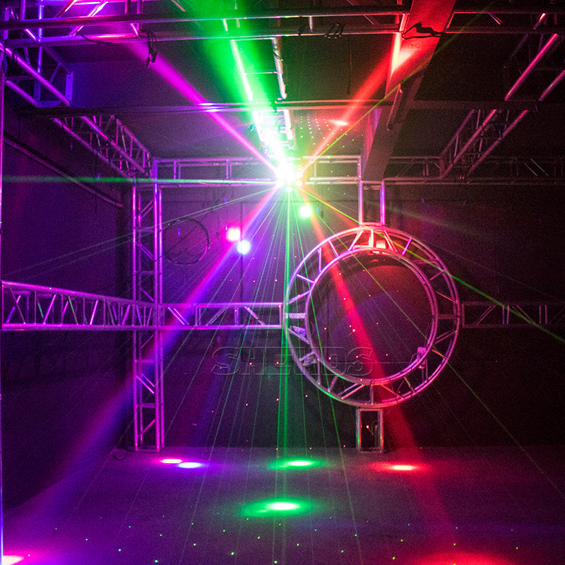 High Quality Led Moving Head Laser 18x12W Rotation Football Roller Beam Disco DJ Party Flash Light