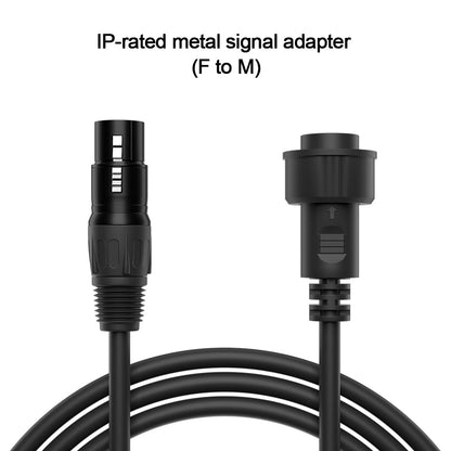 DMX Signal Cables IP65 Waterproof / Standard DMX Lighting Cables