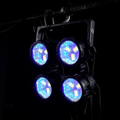 SHEHDS Waterproof 100W Retro Style Linkable LED Par Light with Mobile App Control