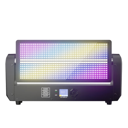 SHEHDS 200W LED Moving Head Strobe Light Matrix Effect Wash Light for Stage, Club, DJs