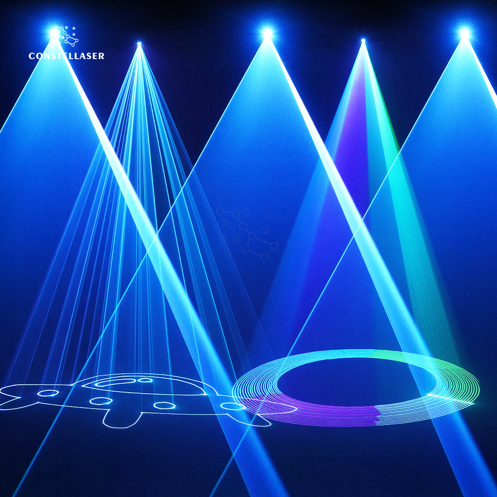New APP Control  Constellaser 6W Moving Head Laser Light For Wedding DJ Club Theater Performance stage