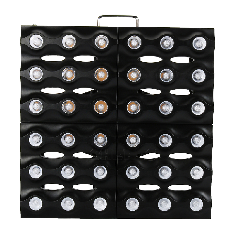 LED Matrix 36x3W Gold Color DMX512 Stage Effect Lighting Good For DJ Disco Party Dance Floor Clubs Bar And Wedding Decorations