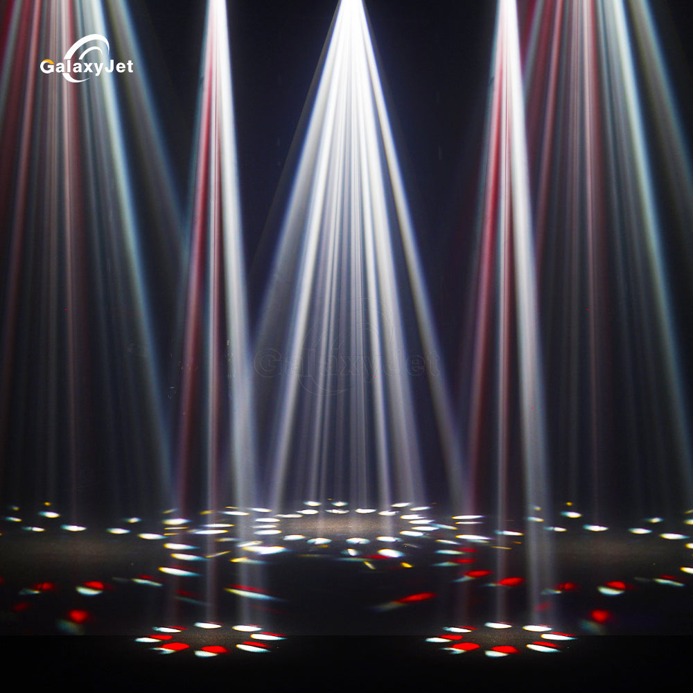 GalaxyJet Beam 380W 19R Moving Head Lighting with Ring Effect High Power and RDM Function Good For Concert LiveShow