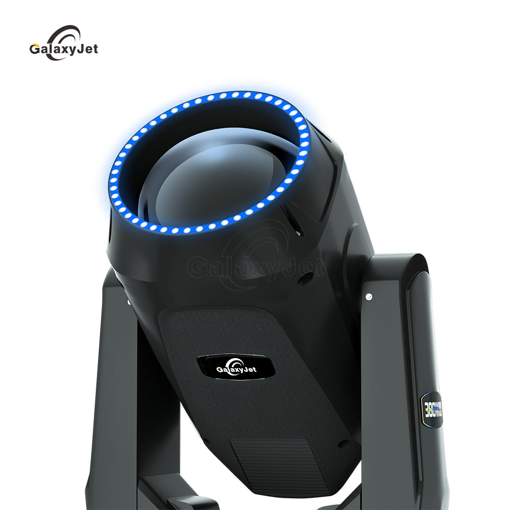 GalaxyJet Beam 380W 19R Moving Head Lighting with Ring Effect High Power and RDM Function Good For Concert LiveShow