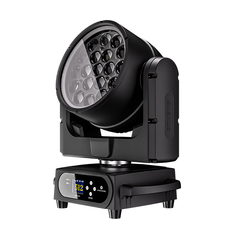 SHEHDS Waterproof LED Moving Head Light 19x15W / 20W / 25W Beam Wash Zoom IP65 Stage Lighting