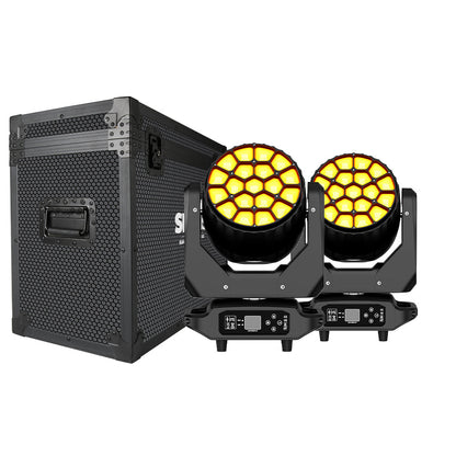 JMS WEBB LED Wash Big Bee Eye 19x20W & 19x40W RGBW Moving Head Light for Church Wedding Concert Theater Performance Stage